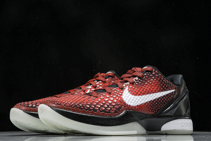 nike kobe 6 protro challenge red - dh9888-600