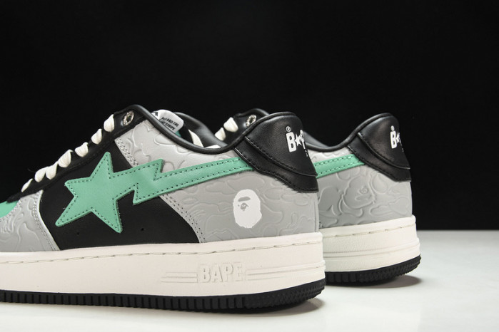 a bathing ape bape sta low copshoe bp-046
