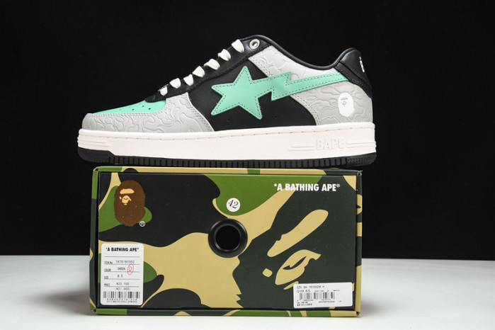 a bathing ape bape sta low copshoe bp-046