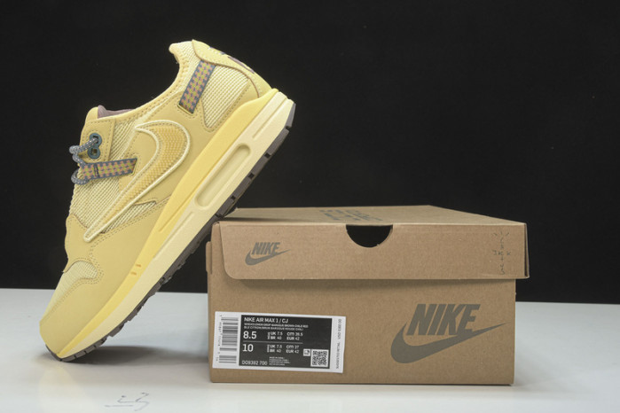 travis scott nike air max 1 wheat do9392-700