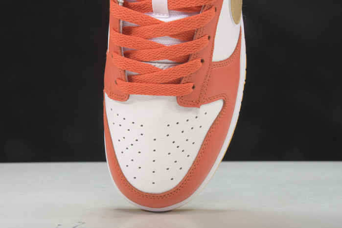 nike dunk low golden orange dq4690-800