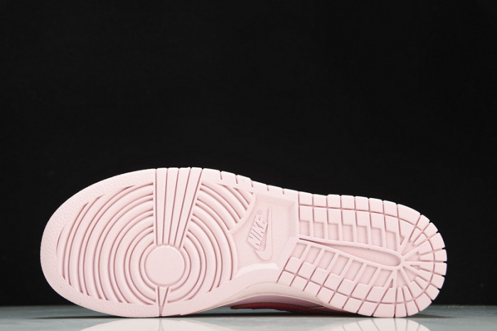 nike dunk low triple pink (ps) - dh9756-600
