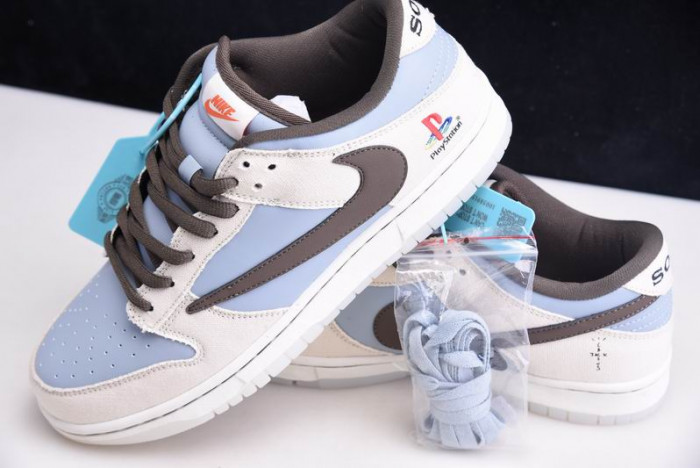 travis scott x playstation x nk sb dunk lof cu1726-800