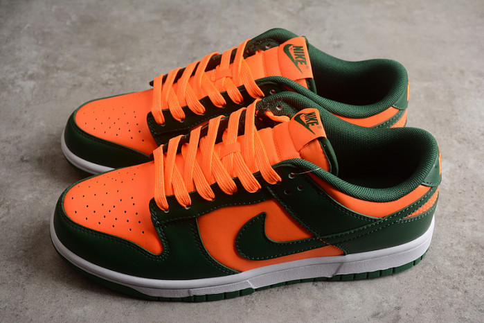 nike dunk low retro miami hurricanes - dd1391-300