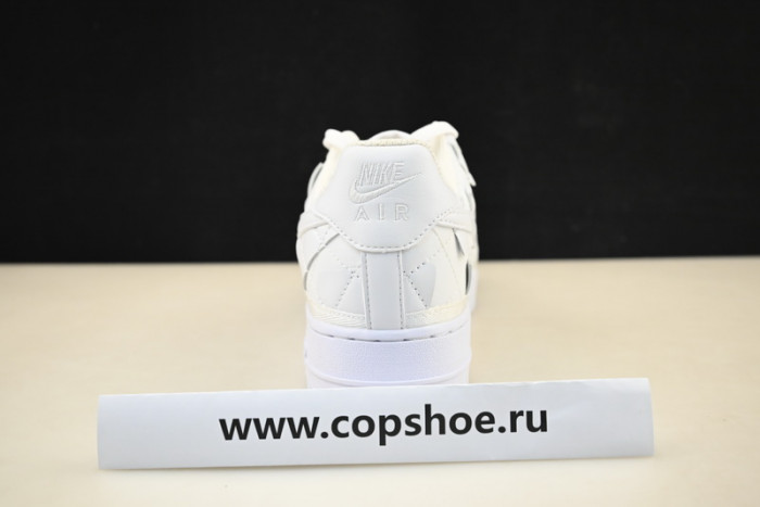 billie eilish nike air force 1 triple white dz3674-100