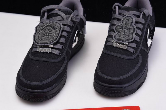 air force 1 low travis scott black - aq4211-001