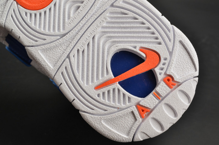 nike air more uptempo “knicks” white/deep royal blue womens 415082-103